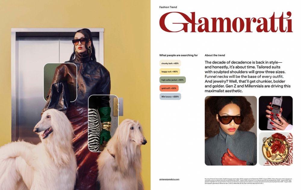 brand design services Pinterest report screenshot