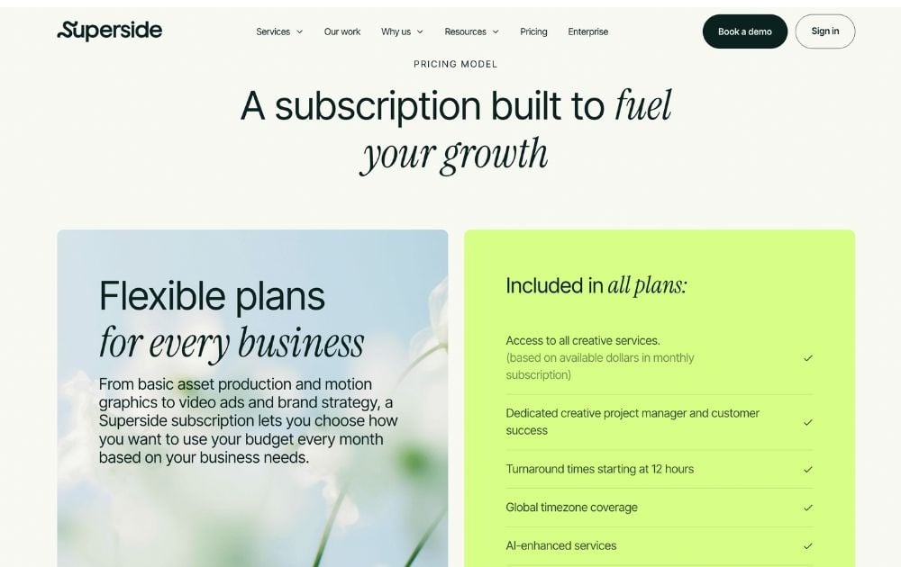 Penji vs. Superside Superside pricing