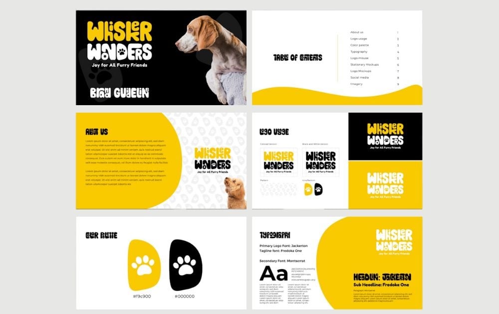 Creative Graphic Design Agency branding kit by Penji