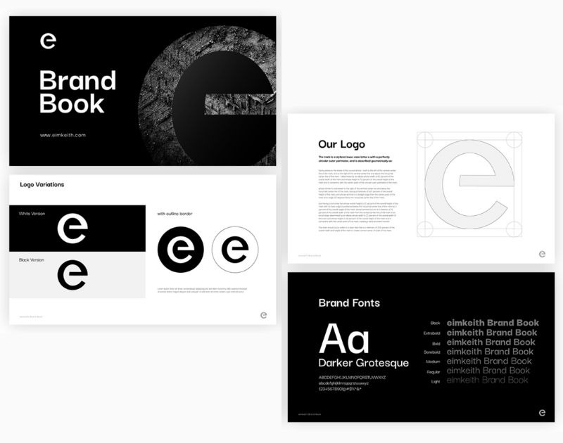 brand design services brand book by Penji