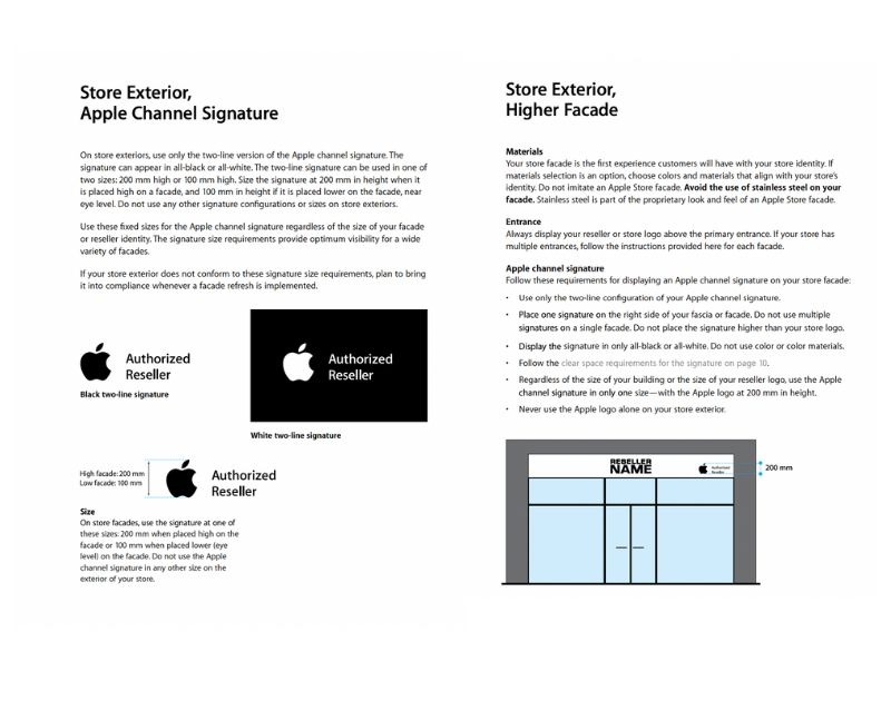 Apple identity guidelines