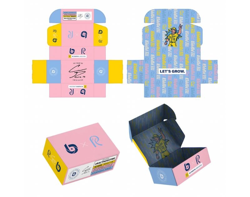 creative subscription service Penji packaging design