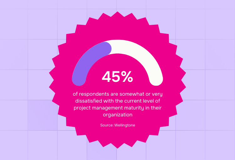 design project management level of maturity in organizations