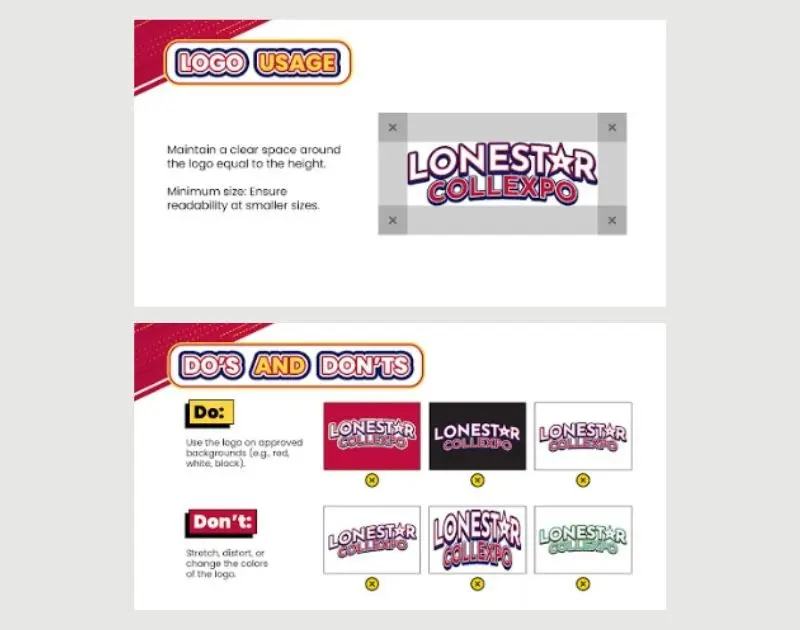 brand guidelines logo usage Lonestar