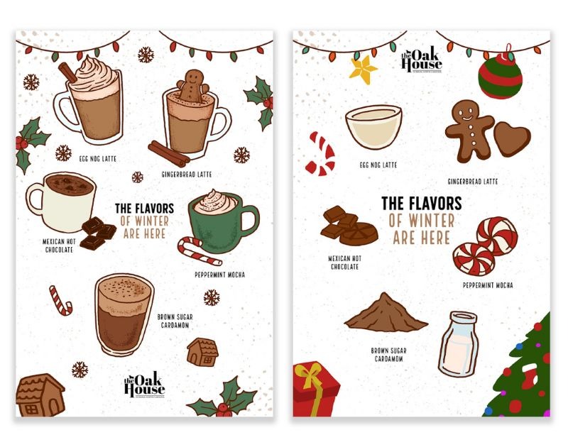 hire illustrator flavors of winter illustration