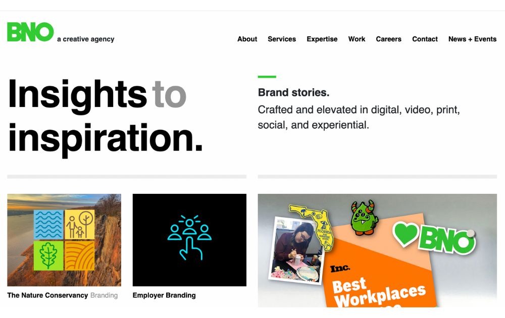 best design agency in New Jersey BNO