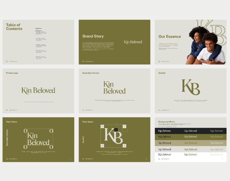 brand identity design services brand guidelines by Penji