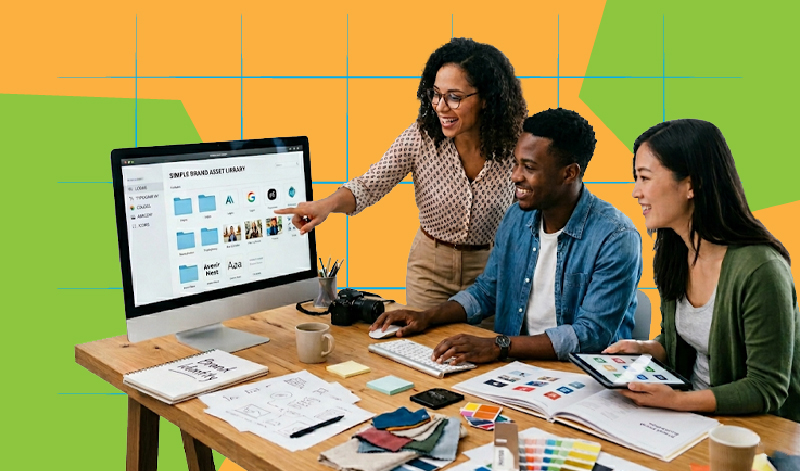 brand asset library