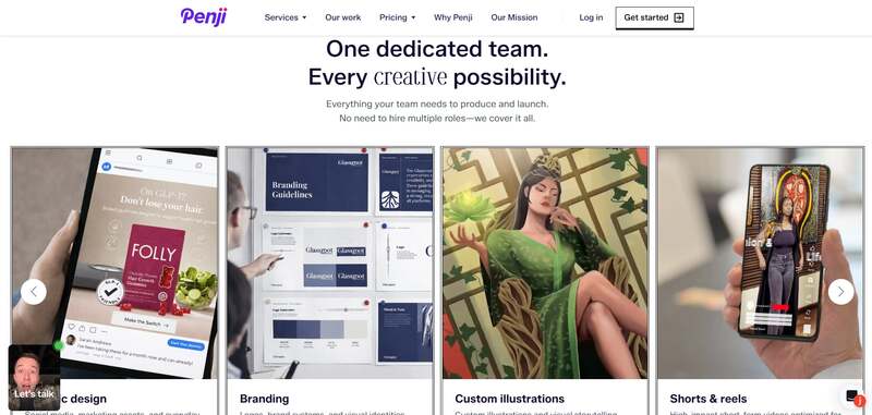 Custom graphic design service