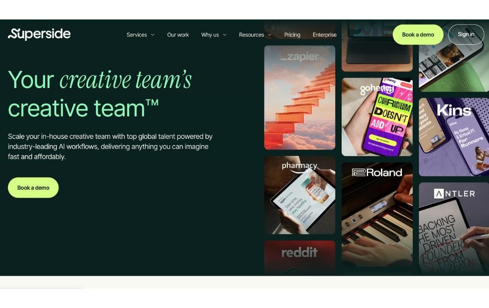 best creative design agency Superside