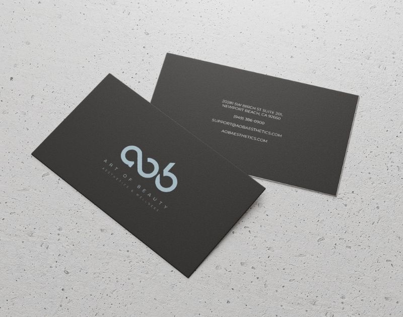 branding services business card Penji