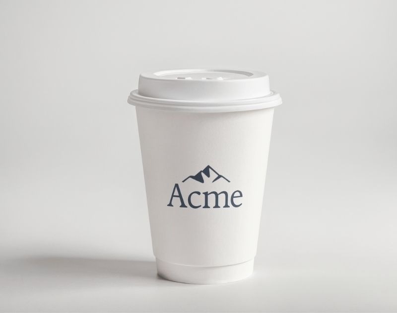 branding services coffee cup mockup