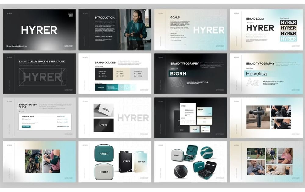 Flat-rate design services brand guidelines by Penji