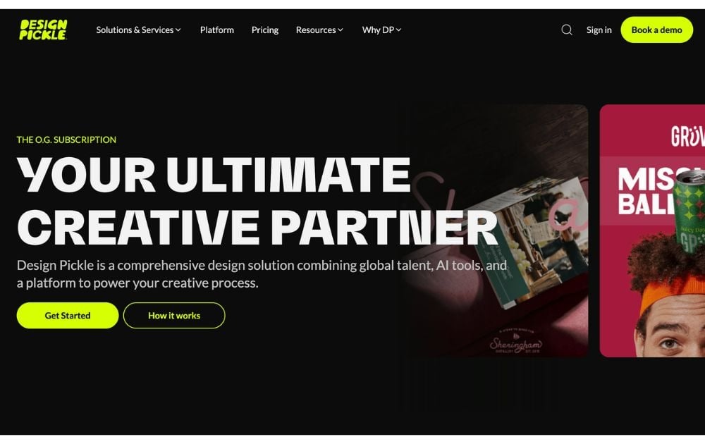 best brand design service Design Pickle