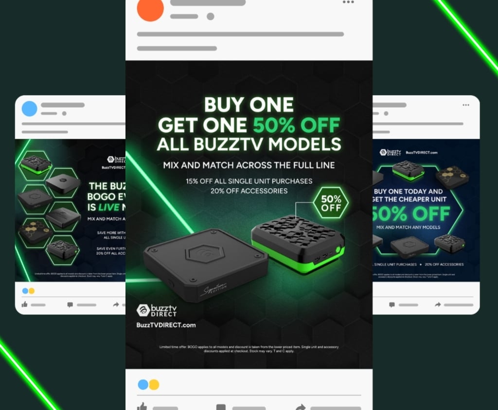 Dynamic Multi-Platform Sales Creative