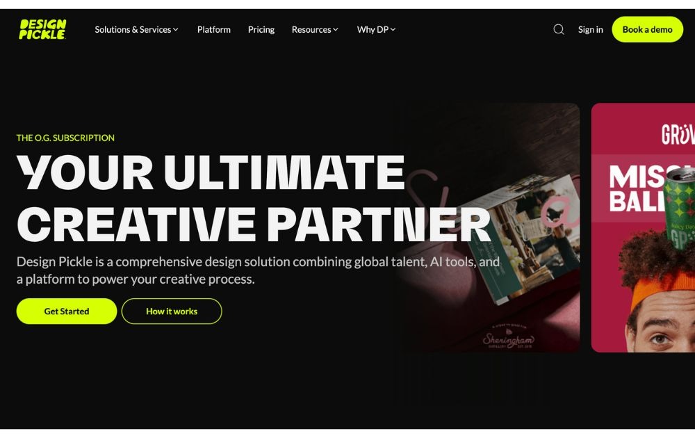 on-demand graphic design Design Pickle